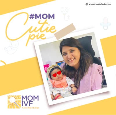 cute baby image of Momivf